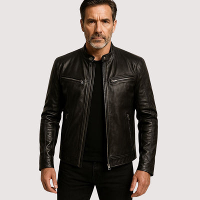 Matéo™ | Veste en cuir pour homme