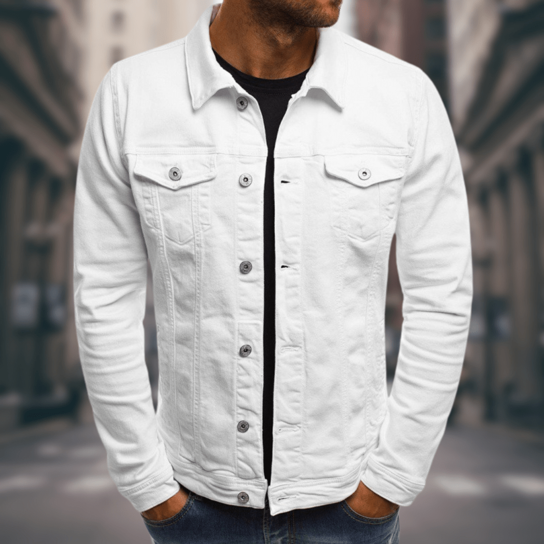 Veste en Jean Giovanni