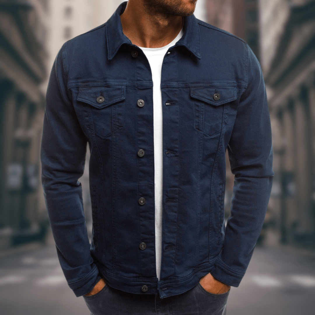 Veste en Jean Giovanni
