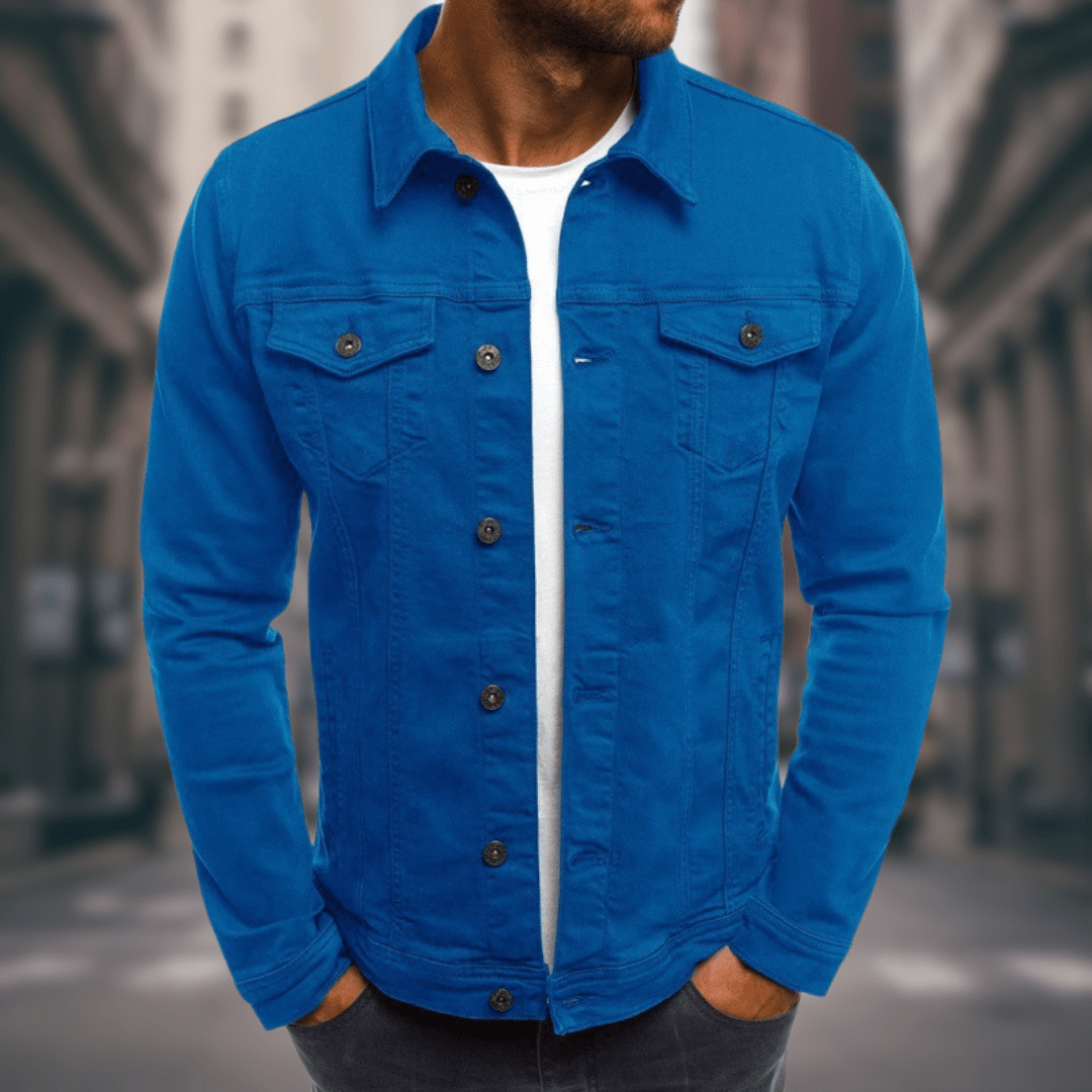 Veste en Jean Giovanni