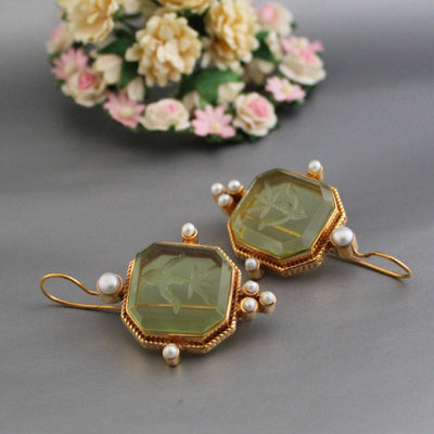 LUNA VERDE | UN CHUCHOTEMENT DE BEAUTÉ BOUCLES D'OREILLES