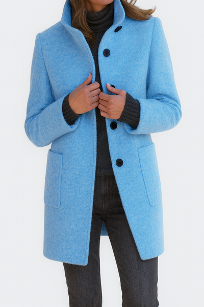 Noémie™ | Manteau femme à col montant