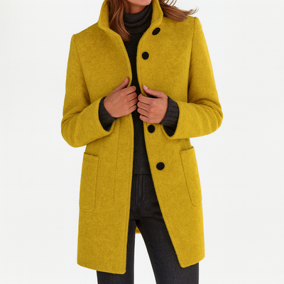 Noémie™ | Manteau femme à col montant