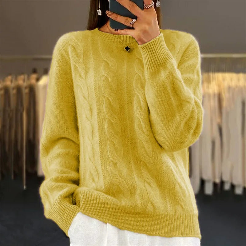 Amalthée – Pull tricoté douillet