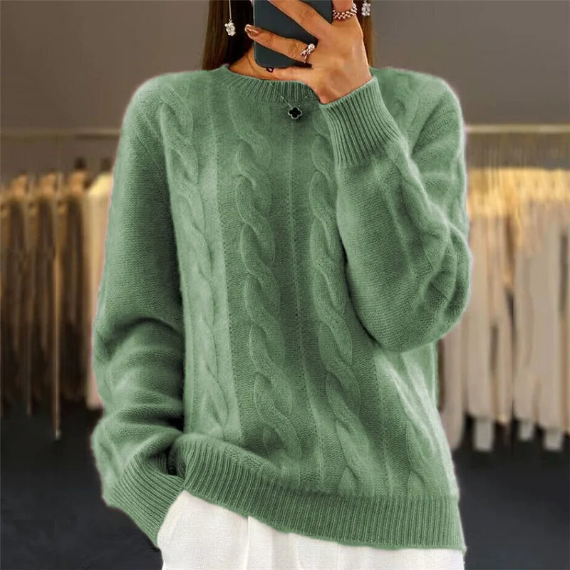 Amalthée – Pull tricoté douillet