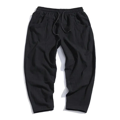 Kyoto – Pantalons Croppés en Lin