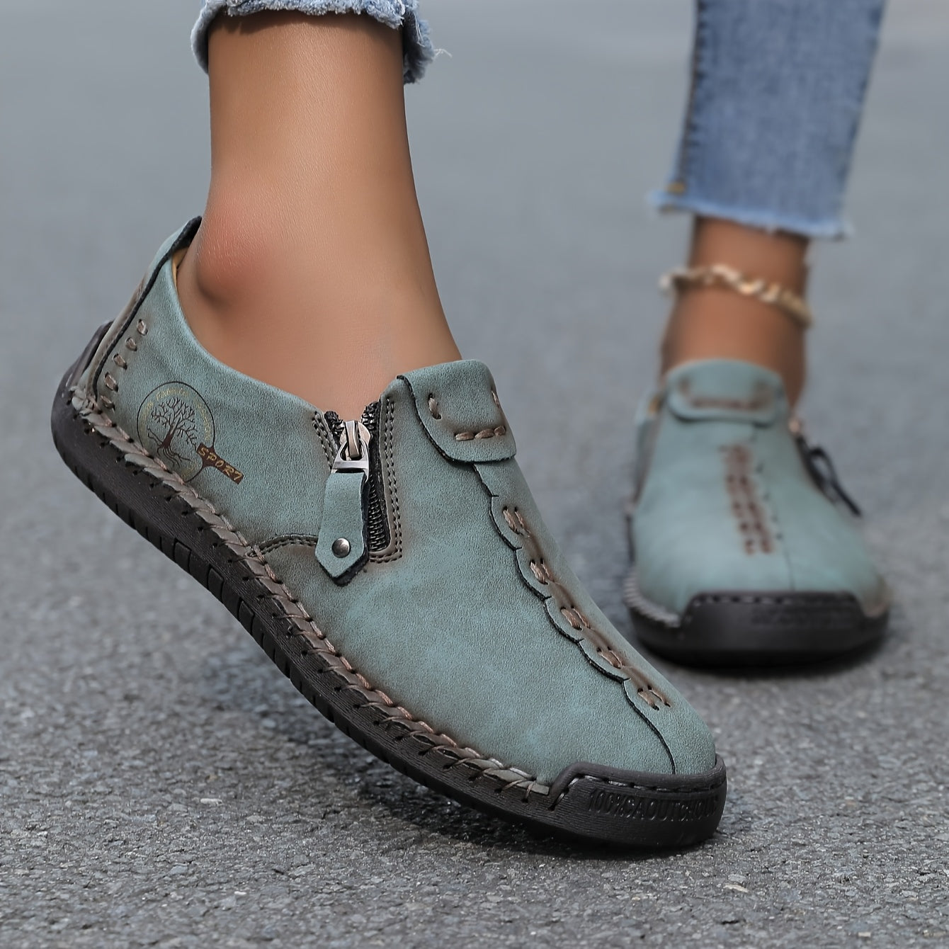 Soline™ – Chaussures en cuir confortables et légères pour femmes