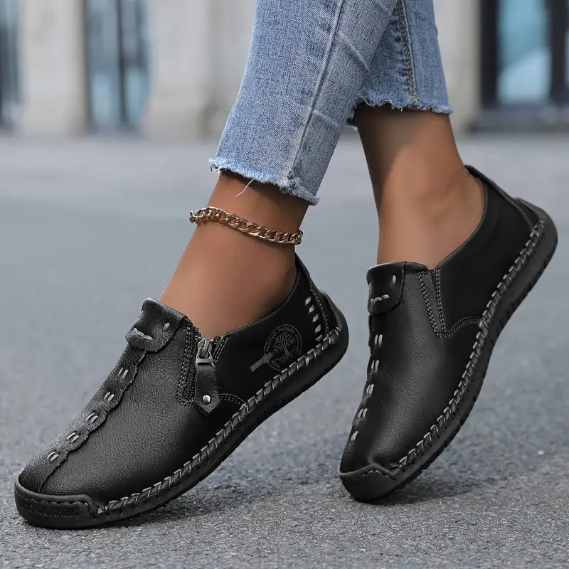 Soline™ – Chaussures en cuir confortables et légères pour femmes