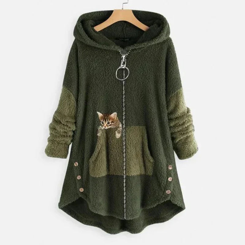 Sagas | Sweat à capuche en peluche douce