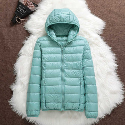 Nord™ – Nouvelle veste imperméable avec rembourrage en plumes de canard blanc