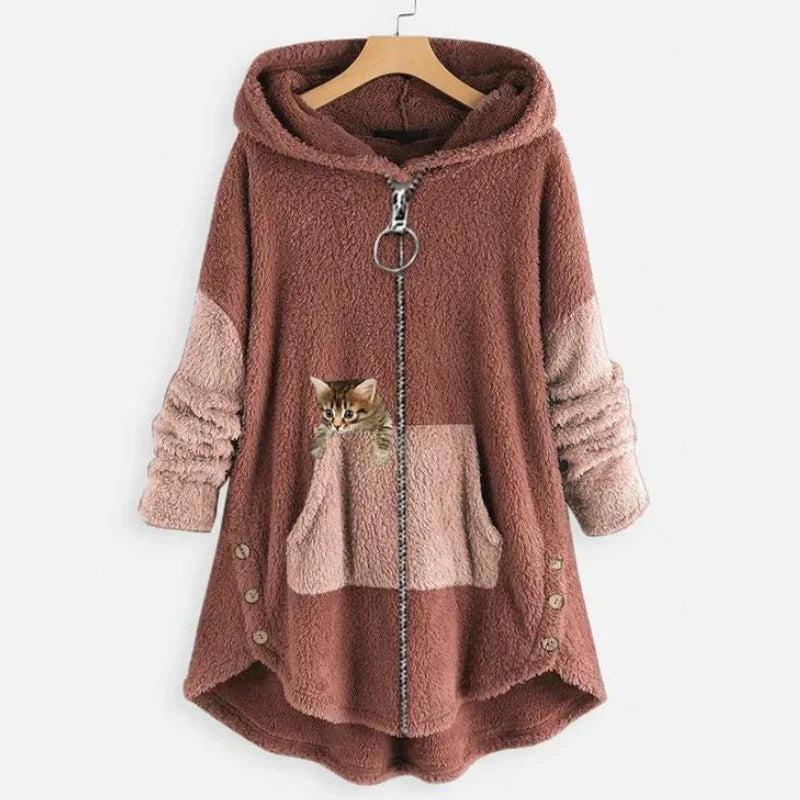 Sagas | Sweat à capuche en peluche douce